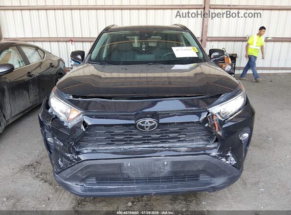 2T3P1RFV4KC017967 2019 TOYOTA RAV4 Black Սարքավորումների վահանակի տեսք