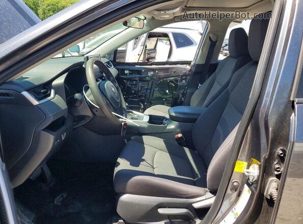 2T3P1RFV4KC032369 2019 TOYOTA RAV4 Gray Front interior view