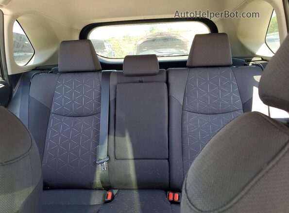 2T3P1RFV4KC032369 2019 TOYOTA RAV4 Gray Rear seats view