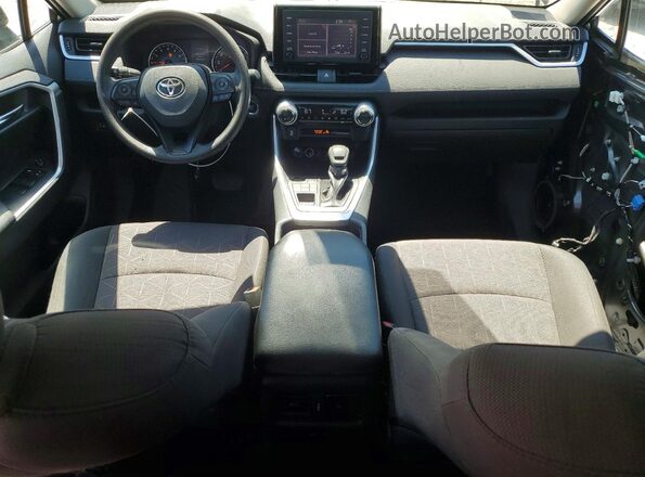 2T3P1RFV4KC032369 2019 TOYOTA RAV4 Gray Dashboard view