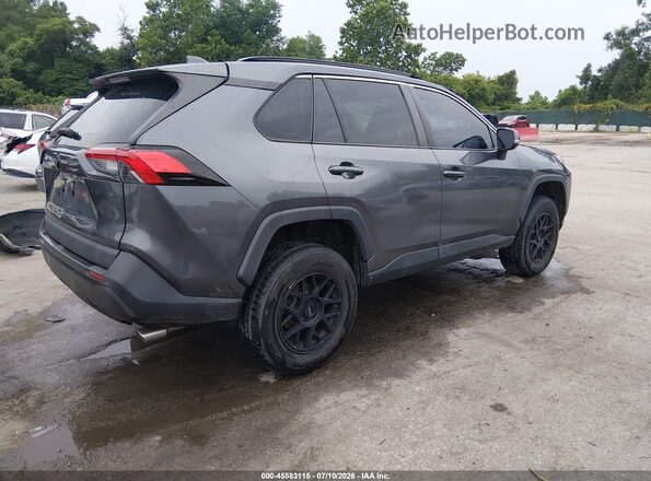 2T3P1RFV4KC052119 2019 TOYOTA RAV4 Pewter Задня права чверть