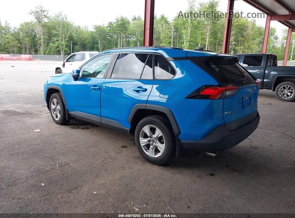 2T3P1RFV4LW117437 2020 TOYOTA RAV4 Синий Задняя левая четверть