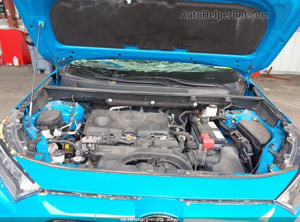 2T3P1RFV4LW117437 2020 TOYOTA RAV4 Синий Вид сзади
