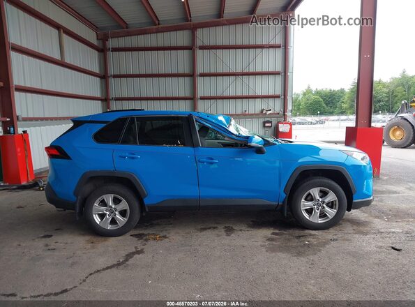 2T3P1RFV4LW117437 2020 TOYOTA RAV4 Синий Вид задней части салона