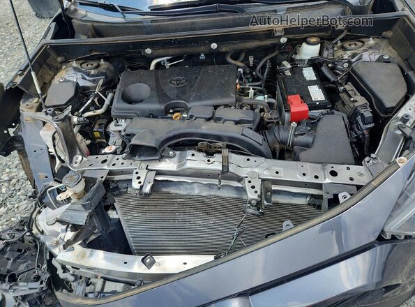 2T3P1RFV4MC192108 2021 TOYOTA RAV4 Gray Вид підкапотного простору