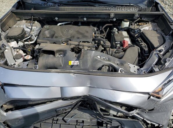 2T3P1RFV4MW141853 2021 TOYOTA RAV4 Silver Widok komory silnika