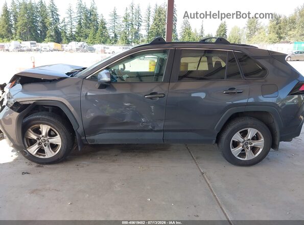 2T3P1RFV4MW151864 2021 TOYOTA RAV4 Gray უკანა სალონის ხედი