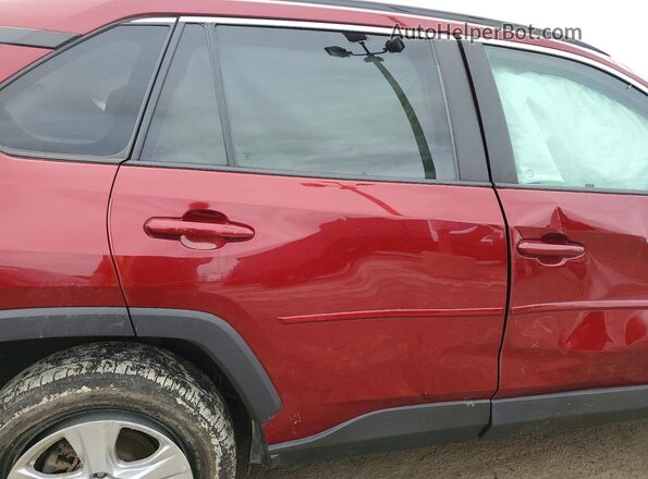 2T3P1RFV4MW198182 2021 TOYOTA RAV4 Red Вид задніх сидінь
