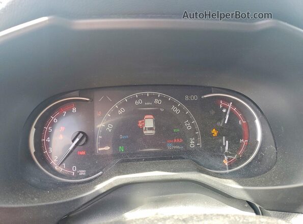 2T3P1RFV4PC359636 2023 TOYOTA RAV4 Угольный Вид щитка приборов