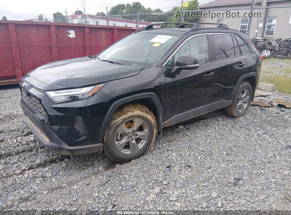 2T3P1RFV4SC495810 2025 TOYOTA RAV4 Black წინა მარცხენა ხედი სამი მეოთხედიდან