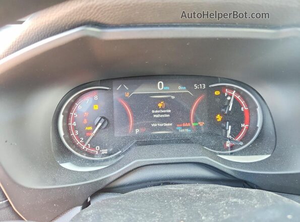 2T3P1RFV4SW562534 2025 TOYOTA RAV4 Black Вид щитка приладів