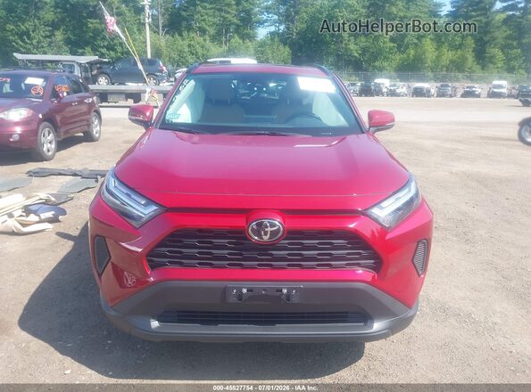 2T3P1RFV4SW609531 2025 TOYOTA RAV4 Red Widok zestawu wskaźników