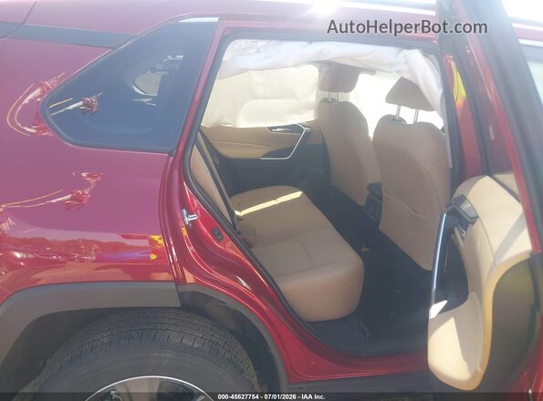 2T3P1RFV4SW609531 2025 TOYOTA RAV4 Red Widok naklejki z numerem VIN