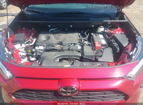 2T3P1RFV4SW609531 2025 TOYOTA RAV4 Red Widok z tyłu