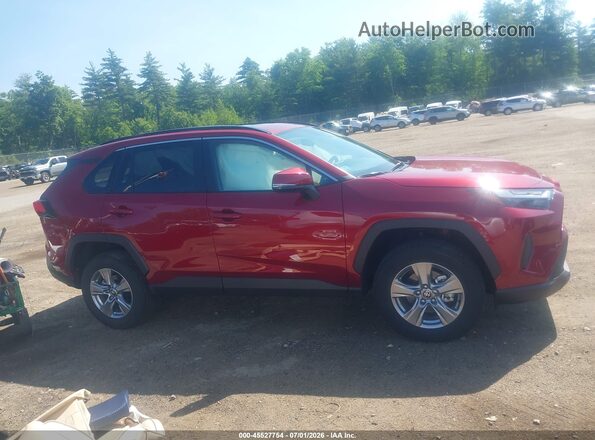 2T3P1RFV4SW609531 2025 TOYOTA RAV4 Red Widok wnętrza z tyłu