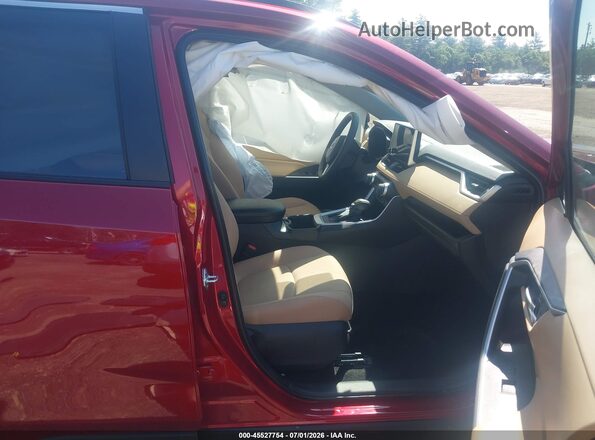 2T3P1RFV4SW609531 2025 TOYOTA RAV4 Red Widok wnętrza z przodu