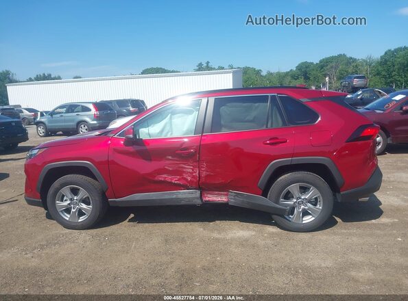 2T3P1RFV4SW609531 2025 TOYOTA RAV4 Red Widok wnętrza 360 stopni