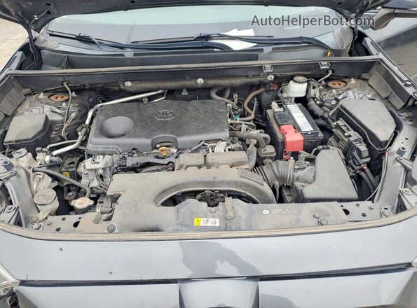 2T3P1RFV5KC023972 2019 TOYOTA RAV4 Black Вид підкапотного простору