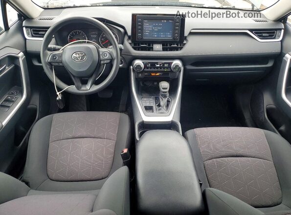 2T3P1RFV5KC023972 2019 TOYOTA RAV4 Black Вид панелі приладів