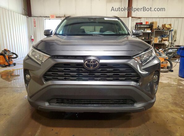 2T3P1RFV5KC048676 2019 TOYOTA RAV4 Gray Widok z przodu