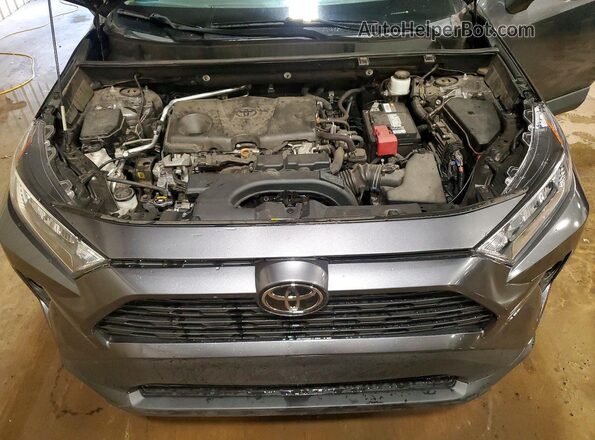 2T3P1RFV5KC048676 2019 TOYOTA RAV4 Gray Widok komory silnika