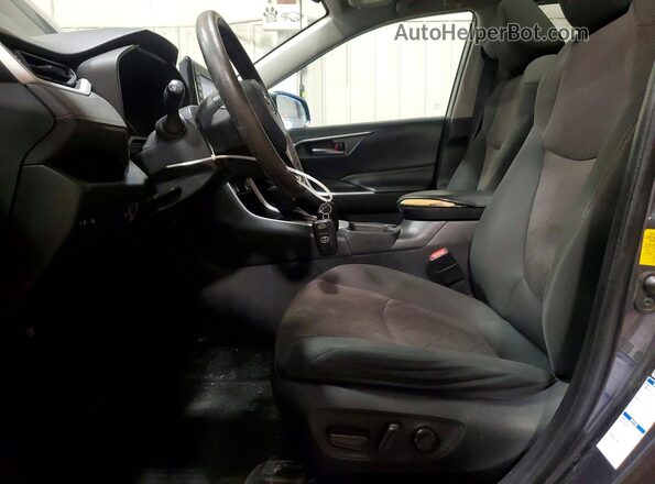 2T3P1RFV5KC048676 2019 TOYOTA RAV4 Gray Widok wnętrza z przodu