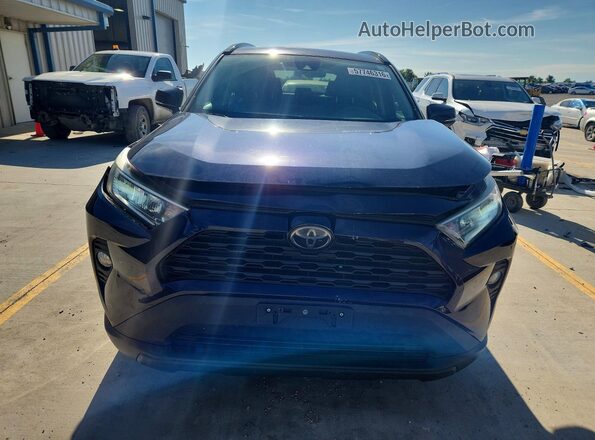 2T3P1RFV5KW043525 2019 TOYOTA RAV4 Blue წინა ხედი