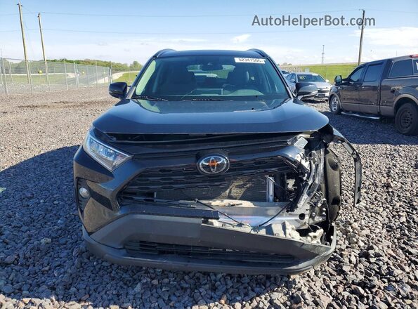 2T3P1RFV5LC118355 2020 TOYOTA RAV4 Black Front view