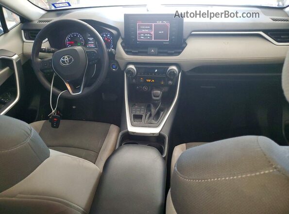 2T3P1RFV5MW152523 2021 TOYOTA RAV4 Blue Widok deski rozdzielczej