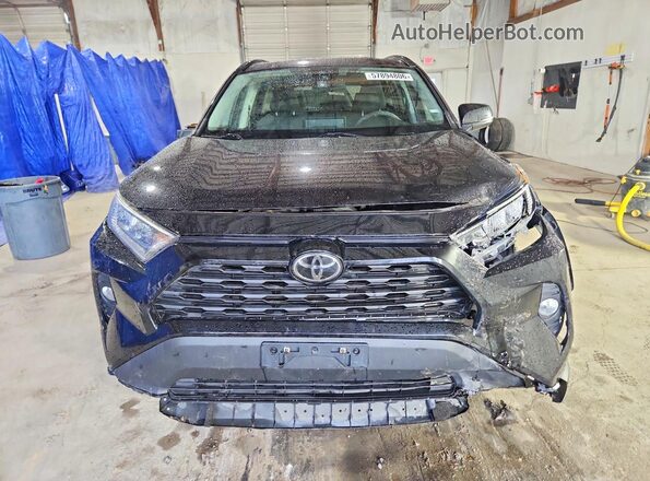 2T3P1RFV5MW158046 2021 TOYOTA RAV4 Black Вид спереду