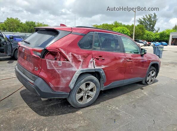 2T3P1RFV5MW197963 2021 TOYOTA RAV4 Red უკანა მარჯვენა