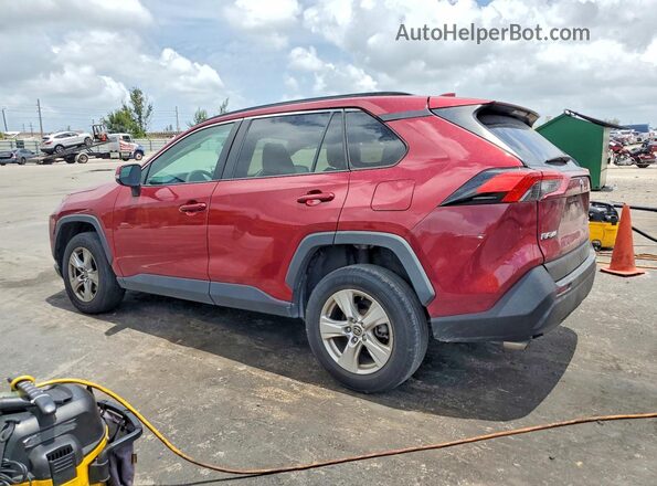 2T3P1RFV5MW197963 2021 TOYOTA RAV4 Red უკანა მარცხენა