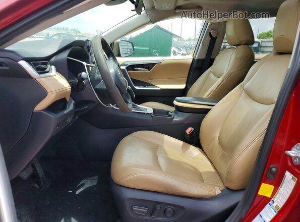 2T3P1RFV5MW197963 2021 TOYOTA RAV4 Red წინა სალონის ხედი