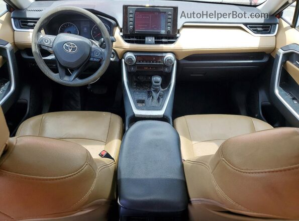 2T3P1RFV5MW197963 2021 TOYOTA RAV4 Red წინა პანელის ხედი