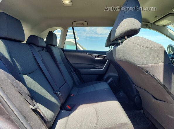 2T3P1RFV5PW369056 2023 TOYOTA RAV4 Black Widok tylnych siedzeń