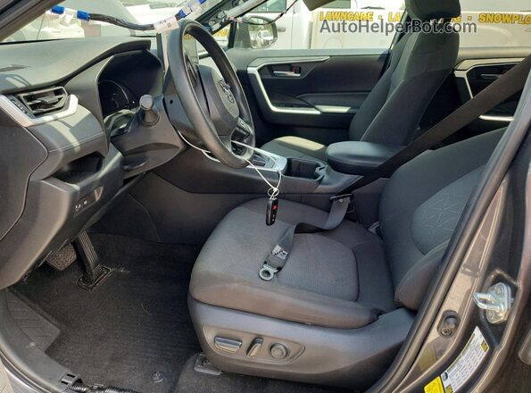 2T3P1RFV5PW374080 2023 TOYOTA RAV4 Charcoal Вид салону спереду