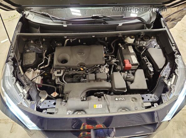2T3P1RFV5RW471511 2024 TOYOTA RAV4 Blue ძრავის განყოფილების ხედი