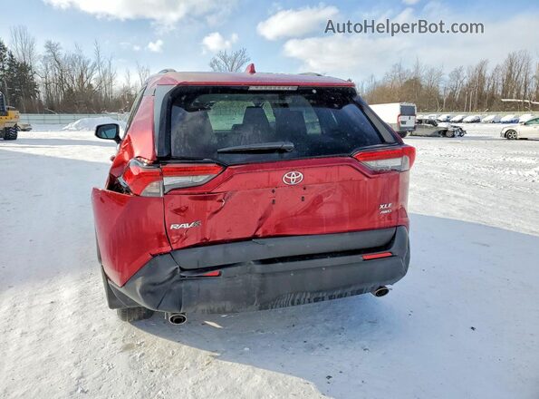 2T3P1RFV5SW510927 2025 TOYOTA RAV4 Red უკანა ხედი