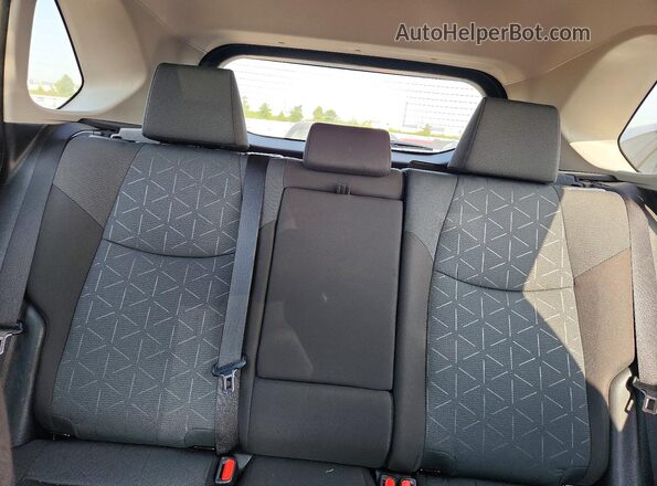 2T3P1RFV5SW539344 2025 TOYOTA RAV4 Black Rear seats view