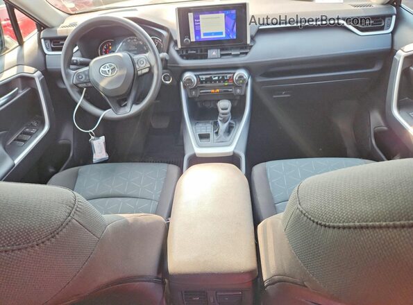2T3P1RFV5SW539344 2025 TOYOTA RAV4 Black Dashboard view