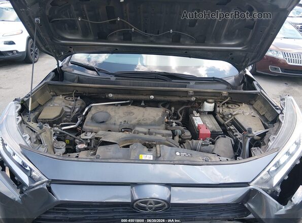 2T3P1RFV6KC046967 2019 TOYOTA RAV4 Black Вид ззаду