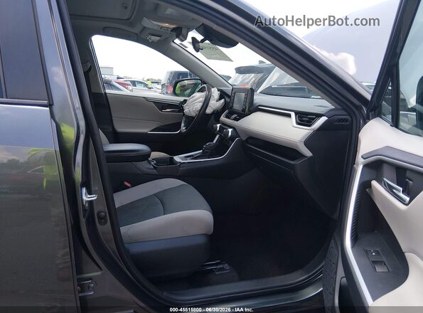 2T3P1RFV6KC046967 2019 TOYOTA RAV4 Black Вид салону спереду