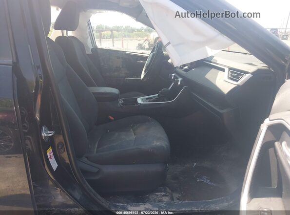 2T3P1RFV6KW017550 2019 TOYOTA RAV4 Black Front interior view