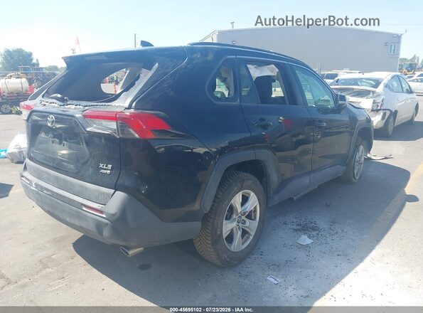 2T3P1RFV6KW017550 2019 TOYOTA RAV4 Black Rear right