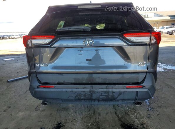 2T3P1RFV6MW158699 2021 TOYOTA RAV4 Gray Widok z tyłu