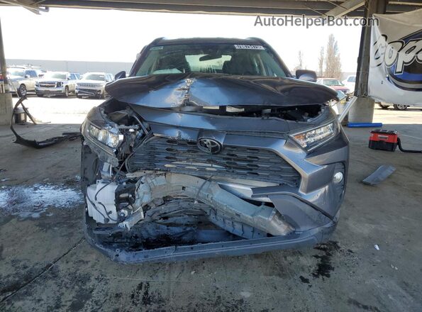 2T3P1RFV6MW158699 2021 TOYOTA RAV4 Gray Widok naklejki z numerem VIN