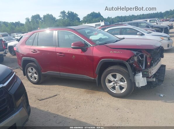 2T3P1RFV6MW181691 2021 TOYOTA RAV4 Red Vista interior de 360 grados