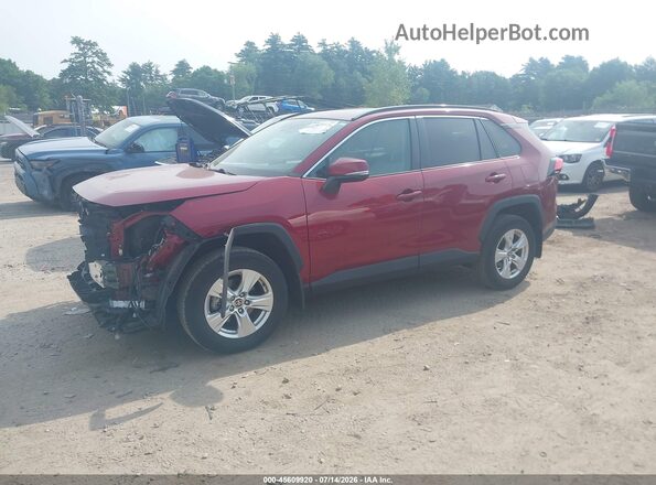 2T3P1RFV6MW181691 2021 TOYOTA RAV4 Red 