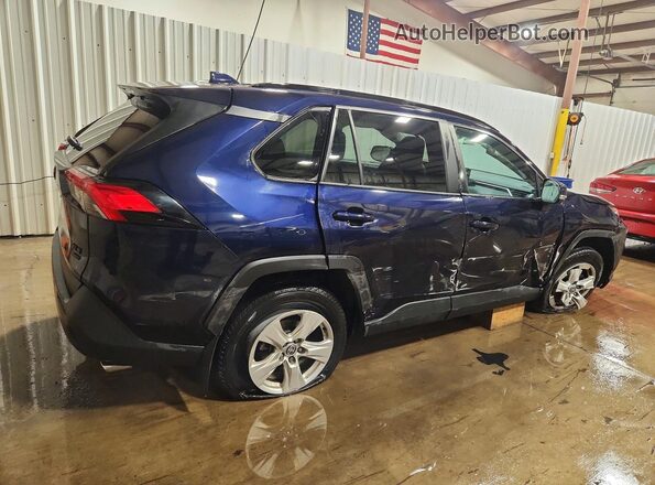 2T3P1RFV6MW182176 2021 TOYOTA RAV4 Blue Задня права чверть