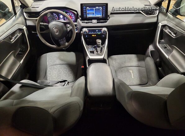 2T3P1RFV6MW182176 2021 TOYOTA RAV4 Blue Вид панелі приладів